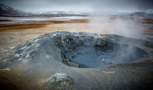 Mud Pot, mudpots, Iceland