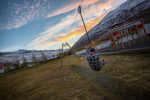 Zipline, Seyðisfjörður, Iceland