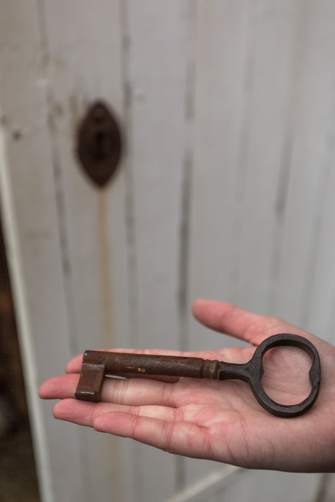 Iceland, Antique key,