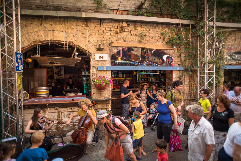 Ruin Bars, Hungary, Budapest